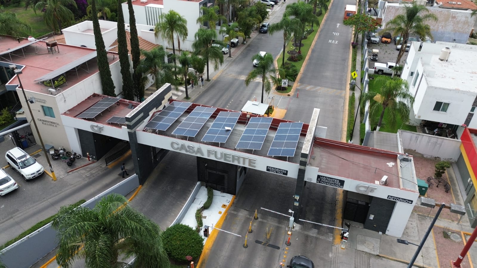 Instalación de paneles solares en Casa Fuerte, Guadalajara – PowerSolar